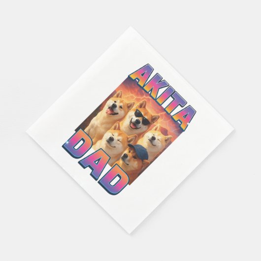 Serviette En Papier Malamute d'Alaska (Coin)
