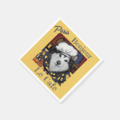 Serviette En Papier Malamute d'Alaska (Coin)