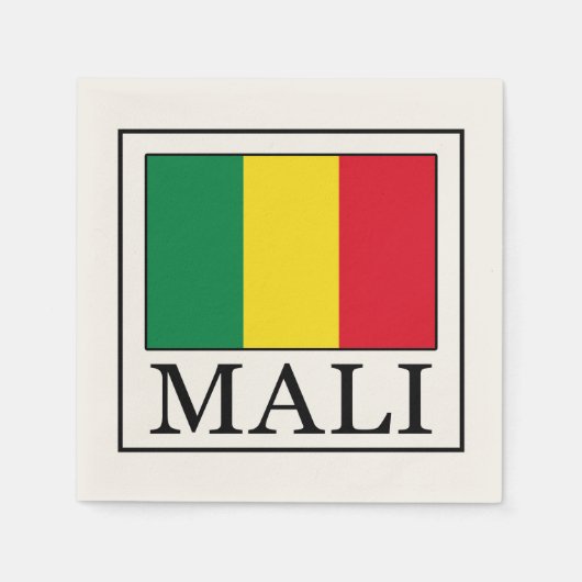 Serviette En Papier Mali (Devant)