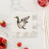 Serviette En Papier Mallard Duck (En situation)
