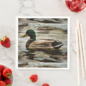 Serviette En Papier Mallard Duck (En situation)