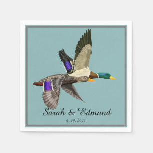 Serviette En Papier Mallard Duck Lover