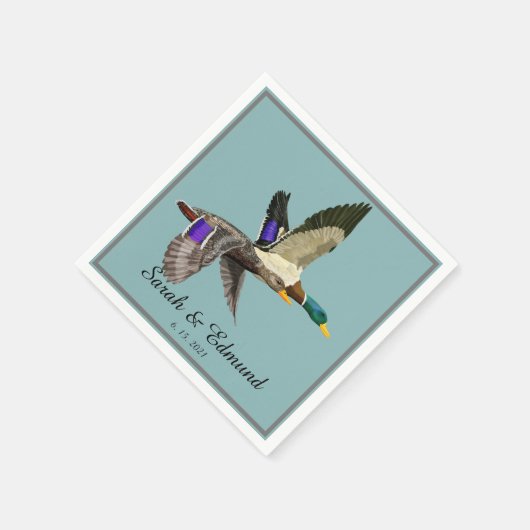 Serviette En Papier Mallard Duck Lover (Coin)