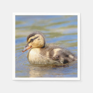 Serviette En Papier Mallard Duckling