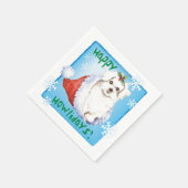 Serviette En Papier Maltais de Noël (Coin)