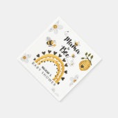 Serviette En Papier Mama to Bee Baby shower (Coin)