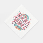 Serviette En Papier Mama Vibes (Coin)