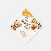 Serviette En Papier Maman au Baby shower d'Abee (Coin)