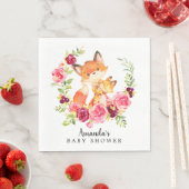 Serviette En Papier Maman & Baby Fox filles Douche Papier serviettes (En situation)