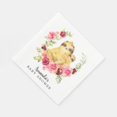 Serviette En Papier Maman & Bébé Sloth Girls Douche Papier serviette