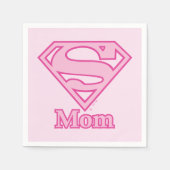 Serviette En Papier Maman bouclier (Devant)