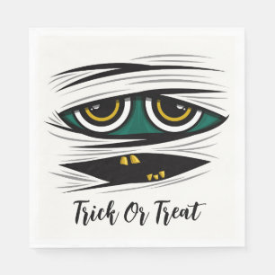 Serviette En Papier Maman d'Halloween