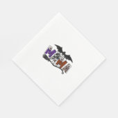 Serviette En Papier Maman Halloween (Coin)