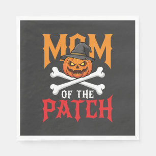 Serviette En Papier Maman Halloween de Patch Pumpkin Sorcière