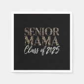 Serviette En Papier Maman Senior 2025 Fier Maman D'Une Classe De 2025 (Devant)