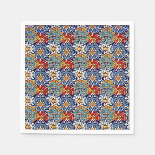 Serviette En Papier mandala (Devant)