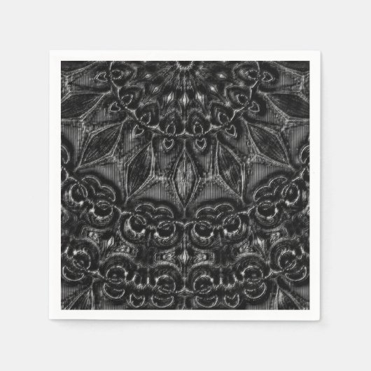 Serviette En Papier Mandala (Devant)