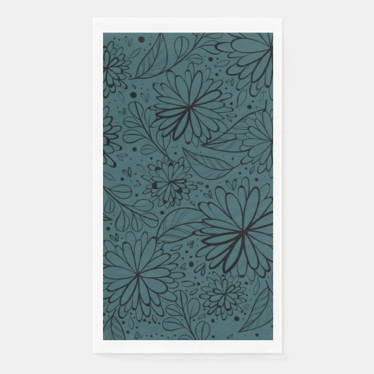 Serviette En Papier Mandala 30 de luxe (Devant)