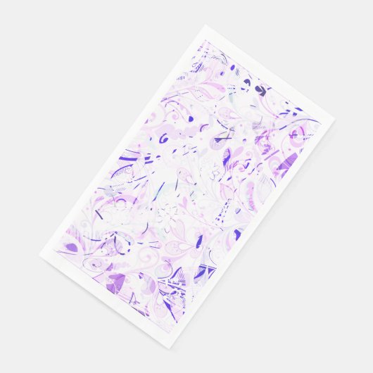 Serviette En Papier Mandala Abstrait 2 (Coin)