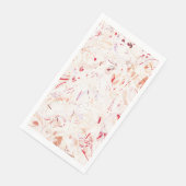 Serviette En Papier Mandala Abstrait 7 (Coin)