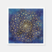 Serviette En Papier Mandala Design (Devant)