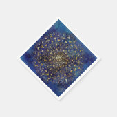 Serviette En Papier Mandala Design (Coin)