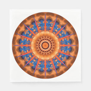 Serviette En Papier Mandala Luncheon Napkin