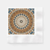 Serviette En Papier Mandala Napkins (Devant)