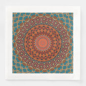 Serviette En Papier Mandala Napkins (Devant)