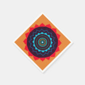 Serviette En Papier Mandala Paper Napkin (Coin)