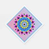 Serviette En Papier Mandala Paper Napkin (Coin)