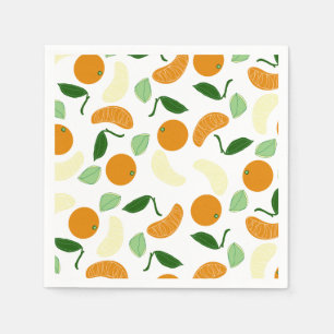 Serviette En Papier Mandarin Citrus