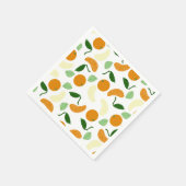 Serviette En Papier Mandarin Citrus (Coin)