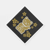 Serviette En Papier Maneki-neko (Coin)