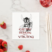 Serviette En Papier Manger Comme Une Serviette Viking (En situation)