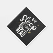 Serviette En Papier Manger et lire (Coin)