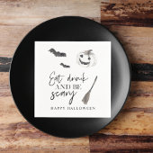 Serviette En Papier Mangez Boire Et Faites Peur | Bonne Halloween