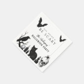 Serviette En Papier Mangez, buvez et soyez effrayant Gothique Hallowee (Coin)