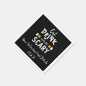 Serviette En Papier Mangez, buvez et soyez effrayant Halloween (Coin)