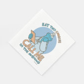 Serviette En Papier Mangez deux cookies, appelez-moi le matin (Coin)