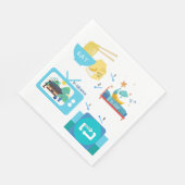 Serviette En Papier Mangez le sommeil K-Drama et répétez (Coin)