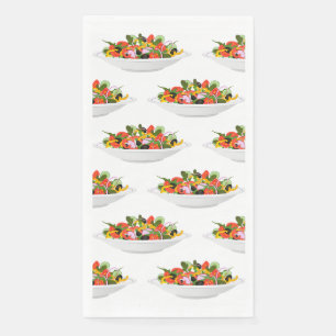 Serviette En Papier Mangez plus de plantes frais motivation salade let