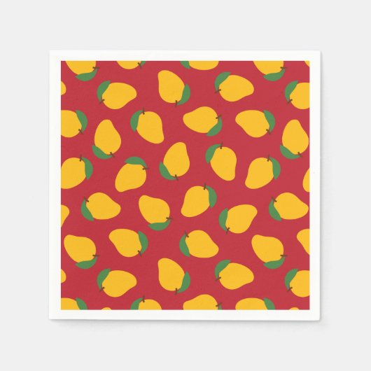 Serviette En Papier Mango (Devant)