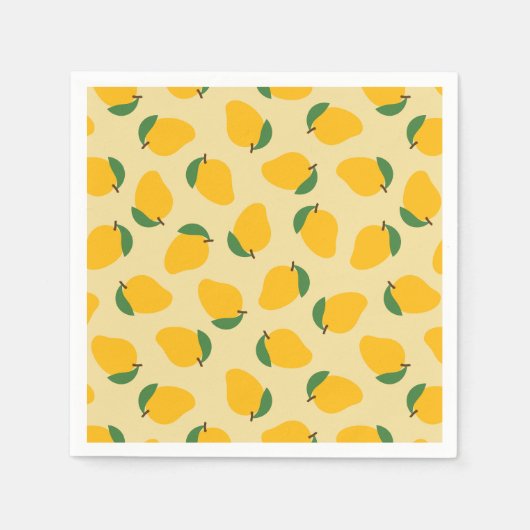 Serviette En Papier Mango (Devant)