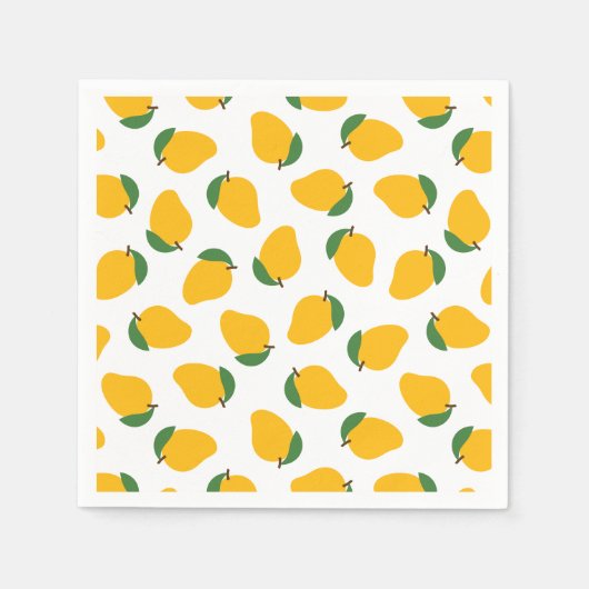 Serviette En Papier Mango (Devant)
