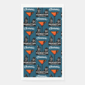 Serviette En Papier Manhattan Cocktail Wall Art (Devant)