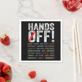 Serviette En Papier Manifestation (En situation)
