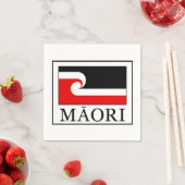 Serviette En Papier Maori (En situation)