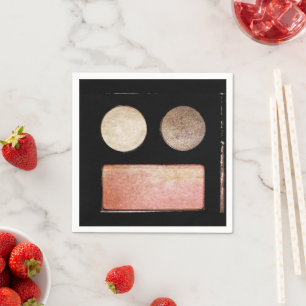 Serviette En Papier Maquillage Palette-Face par Shirley Taylor