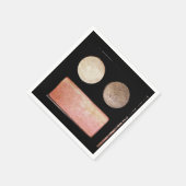 Serviette En Papier Maquillage Palette-Face par Shirley Taylor (Coin)